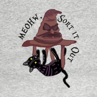 Cat'n Hat Funny Halloween Witchcraft T-Shirt